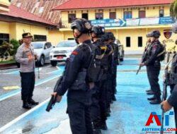 BKO Polda Sulsel dan Brimob Diturunkan Amankan Pemilu di Toraja