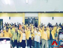 Dihadapan VDB, Sekretaris Golkar Sulsel: Kita Berharap Bupati Tana Toraja Periode 2024-2029 dari Partai Golkar