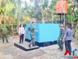 Sumur Bor Buatan Satgas TMMD Ke-12 Akhirnya Dinikmati Masyarakat