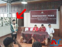 Momen Paslon Nomor Urut 2 Tolak Permintaan Ketua KPU Torut