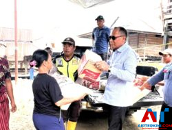 VDB, Pimpinan PT. Malea Mulai Salurkan Bantuan Bagi Korban Bencana di Kec. Rano