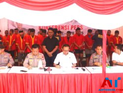 Sebanyak 844 Pelaku Kriminal Diamankan Polda Sulsel Sejak Operasi Pekat 2025