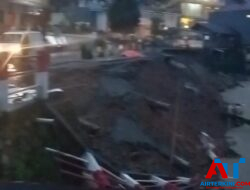 Jalan Menuju Objek Wisata Lolai Nyaris Putus Usai Pondasi Jalan Poros Alang-alang Sopai Amblas Hingga 80 Meter  