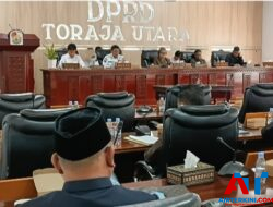 Maraton, Dalam Sehari DPRD Toraja Utara Bersidang Terkait 3 Jenis Ranperda